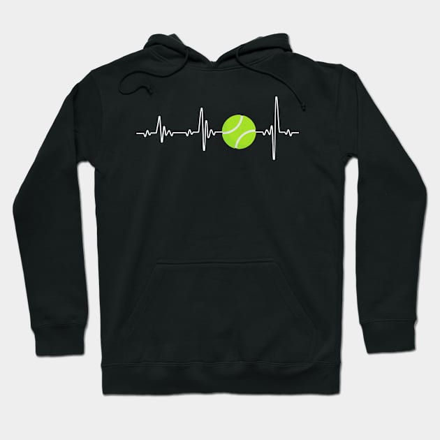 Tennis Hoodie by CreativeShirt